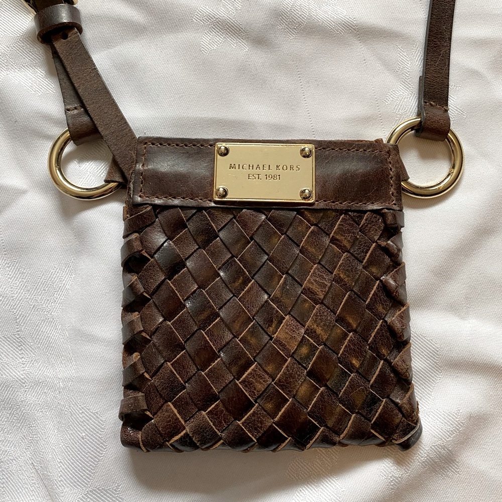 Michael Kors Belt pocket, gold hardware